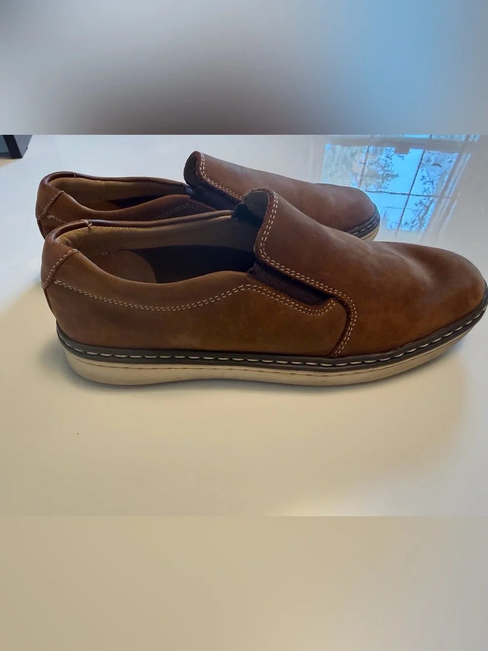 Johnston & Murphy smooth brown